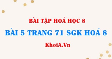 Bài 5 trang 71 SGK Hóa 8: Xác định phần trăm theo khối lượng của nguyên tố, lập công thức hoá học của hợp chất